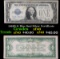 1928B $1 Blue Seal Silver Certificate Grades xf