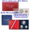 1776-1976 Bicentennial Silver Proof & Uncirculated set, 6 coins