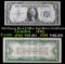 1934 Funny Back $1 Blue Seal Silver Certificate Grades vf++