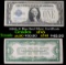 1928A $1 Blue Seal Silver Certificate Grades xf+