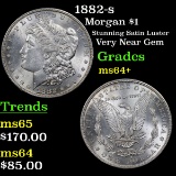 1882-s Morgan Dollar $1 Grades Choice+ Unc