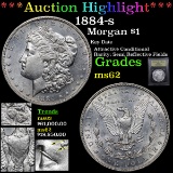 ***Auction Highlight*** 1884-s Morgan Dollar $1 Graded Select Unc By USCG (fc)