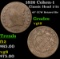 1826 Cohen-1 Classic Head half cent 1/2c Grades vg+