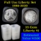 ***Auction Highlight*** Roll of Silver Eagle $1 1986-2020 35 coins (fc)