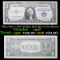 *Star Note * 1957 $1 Blue Seal Silver Certificate Grades Gem++ CU