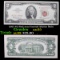 1963 $2 Red seal United States Note Grades Select AU