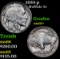 1935-p Buffalo Nickel 5c Grades GEM+ Unc