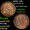 1909 vdb Lincoln Cent 1c Grades Choice+ Unc BN