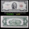 1953 $2 Red Seal United States Note Grades Choice AU/BU Slider