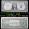 *Star Note * 1957 $1 Blue Seal Silver Certificate Grades xf+