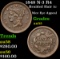 1849 N-3 R4 Braided Hair Large Cent 1c Grades Select AU