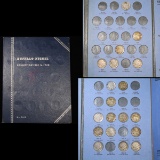 Partial Buffalo Nickel Book 1920-1938 19 Coins Grades