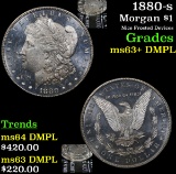 1880-s Morgan Dollar $1 Grades Select Unc+ DMPL