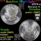 ***Auction Highlight*** 1879-s Morgan Dollar $1 Graded GEM+ DMPL By USCG (fc)