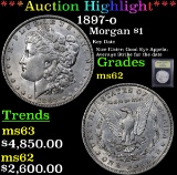 ***Auction Highlight*** 1897-o Morgan Dollar $1 Graded Select Unc By USCG (fc)