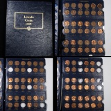 Partial Lincoln Cent Book 1959-2000 94 Coins Grades