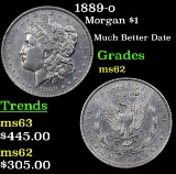 1889-o Morgan Dollar $1 Grades Select Unc