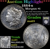 ***Auction Highlight*** 1884-s Morgan Dollar $1 Graded Select Unc By USCG (fc)