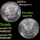 1879-s Morgan Dollar $1 Grades Choice Unc PL