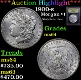 ***Auction Highlight*** 1900-s Morgan Dollar $1 Graded Choice Unc By USCG (fc)