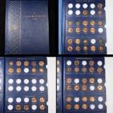 Partial Lincoln Cent Book 1941-1973 55 Coins Grades