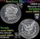 ***Auction Highlight*** 1902-o Morgan Dollar $1 Grades Choice Unc DMPL (fc)