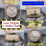 ***Auction Highlight*** Old Casino 50c Roll $10 In Halves Sands Hotel Las Vegas 1918 Walker & 'p' mi