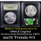 1994-d Capitol Modern Commem Dollar $1 Graded ms70, Perfection By USCG