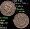 1817 N-13 Coronet Head Large Cent 1c Grades vf details