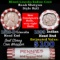 Mixed small cents 1c orig shotgun roll, 1918-s Wheat Cent, 1899 Indian Cent other end, N.F. String &