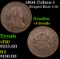 1804 Cohen-1 Draped Bust Half Cent 1/2c Grades vf details
