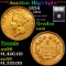 ***Auction Highlight*** 1854 Three Dollar Gold 3 Graded Choice AU By USCG (fc)