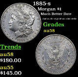 1885-s Morgan Dollar $1 Grades Choice AU/BU Slider