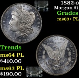 1882-o Morgan Dollar $1 Grades Select Unc+ PL
