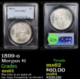 PCGS 1899-o Morgan Dollar $1 Graded ms62 By PCGS