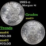 1885-o Morgan Dollar $1 Grades Select+ Unc