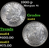 1900-p Morgan Dollar $1 Grades Choice Unc