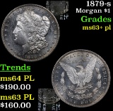 1879-s Morgan Dollar $1 Grades Select Unc+ PL