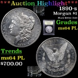 ***Auction Highlight*** 1890-s Morgan Dollar $1 Graded Choice Unc PL By USCG (fc)