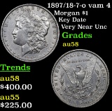 1897/18-7-o vam 4 Morgan Dollar $1 Grades Choice AU/BU Slider