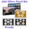 2013 United States Mint Silver Proof Set - 14 pc set, about 1 1/2 ounces of pure silver Grades