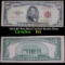 1953 $5 Red Seal United States Note Grades f+