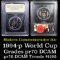 Proof ***Auction Highlight*** 1994-P World Cup Modern Commem Half Dollar 50c Grades GEM++ Proof Deep
