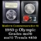 ***Auction Highlight*** 1983-p Olympics Modern Commem Dollar $1 Grades ms70, Perfection (fc)