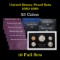 Group of 10 United States Proof Sets 1980-1989 53 coins Grades