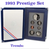 1993 United States Mint Prestige Proof Set Grades