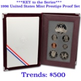 ***Auction Highlight*** ***KEY to the Series   1996 United States Mint Prestige Proof Set  RARE*** G