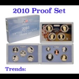 2010 United States Mint Proof Set - 14 Pieces! Grades