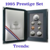 ***SEMI KEY  1995 United States Mint Prestige Proof Set Grades