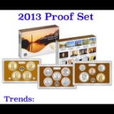 2013 United States Mint Proof Set - 14 Pieces! Grades